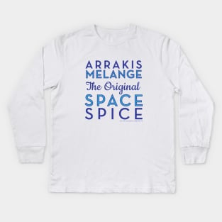 Arrakis Melange Space Spice Vintage Ad Dune Kids Long Sleeve T-Shirt